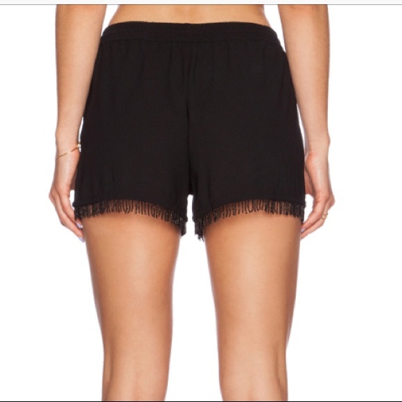 Sam Edelman Fringe Trim Shorts, XS - Picture 3 of 8